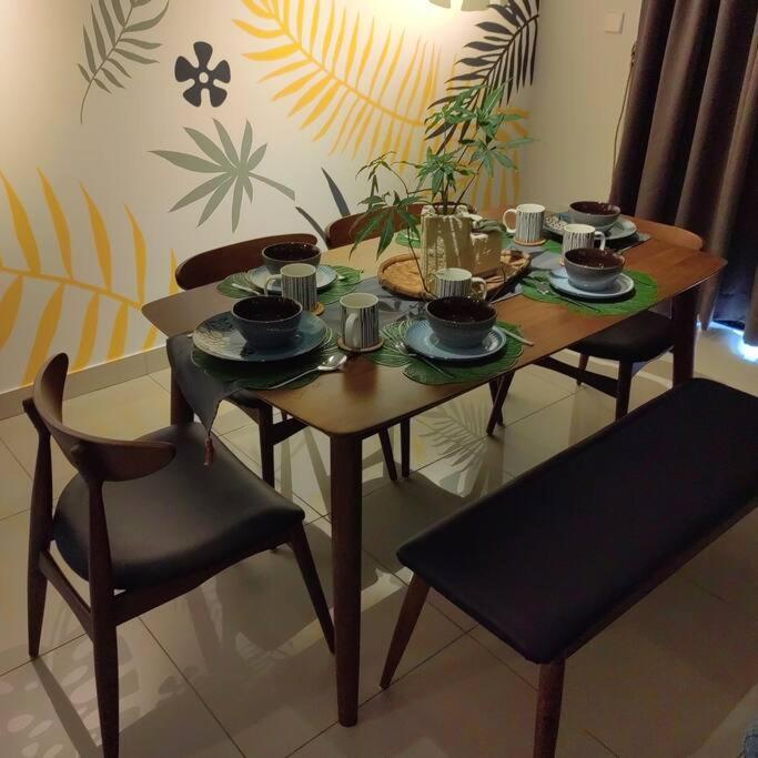 Alocasia Geniehome 3Br Free Wifi @ Utropolis Shah Alam Eksteriør bilde
